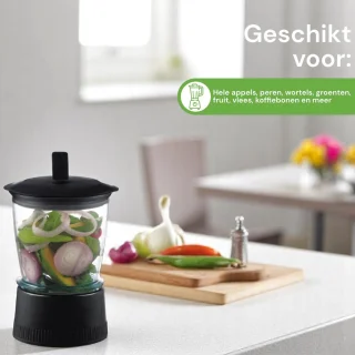 Royal Swiss® Sapcentrifuge & Slowjuicer 4-in-1 – 900W – Blender + Hakmolen – Gezonde Sappen & Smoothies