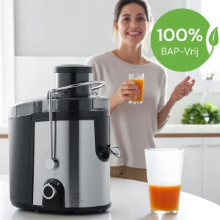 Royal Swiss® Sapcentrifuge & Slowjuicer 4-in-1 – 900W – Blender + Hakmolen – Gezonde Sappen & Smoothies
