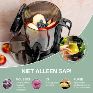 4Swiss WB025 Slowjuicer Graphite