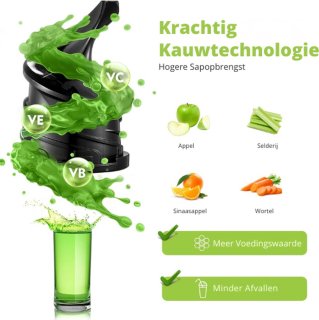Wat vinden we goed aan de AAOBOSI® Mini Slowjuicer