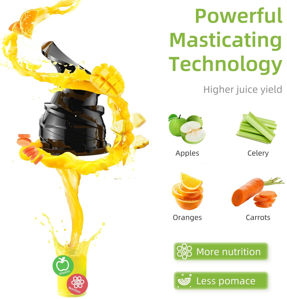 AB Shop Slowjuicer 200W