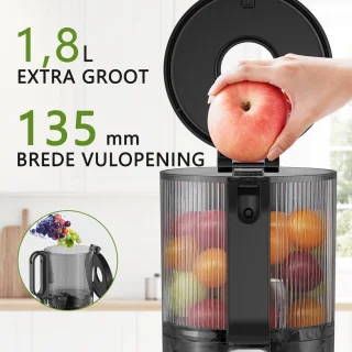 AMZCHEF Slowjuicer Sapcentrifuge