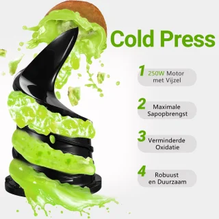AMZCHEF Slowjuicer Sapcentrifuge
