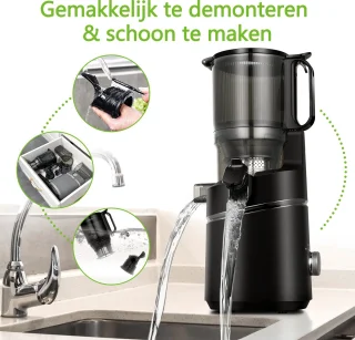 AMZCHEF Slowjuicer Sapcentrifuge