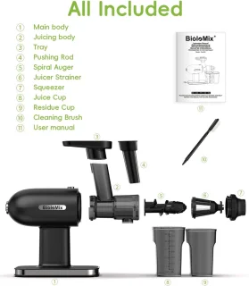 Ariqo Slowjuicer - Juicer