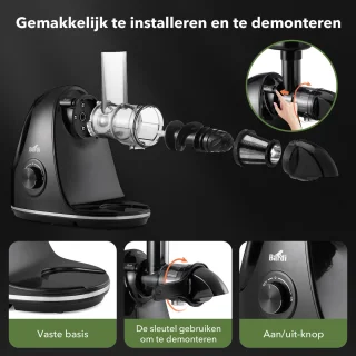 Bardi Slowjuicer Zwart