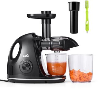 Bardi Slowjuicer Zwart — betaalbare coldpress met goede basisprestaties