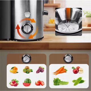 Bedee 1000W Slowjuicer Sapcentrifuge 500ML