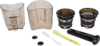 BIOCHEF Atlas Slowjuicer Zwart 250W