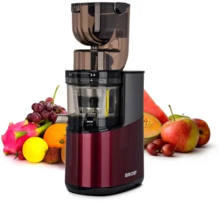 BioChef Atlas whole slow juicer pro sapcentrifuge rood