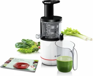 Bosch VitaExtract MESM500W Slowjuicer Zwart Wit