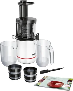 Bosch VitaExtract MESM500W Slowjuicer Zwart Wit