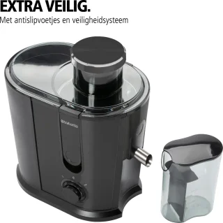 Brabantia BBEK1123BK Slowjuicer Mat Zwart