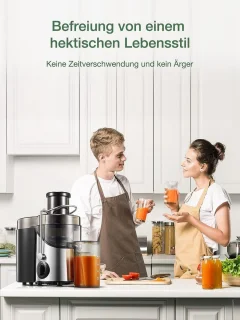 Centrifugaalsapmachine - Zilver