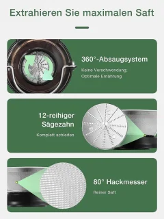 Centrifugaalsapmachine - Zilver