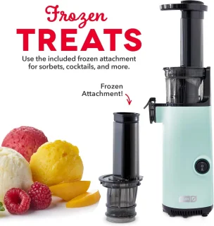 Compacte Slowjuicer - Koudgeperste sapcentrifuge