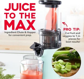 Compacte Slowjuicer - Koudgeperste sapcentrifuge