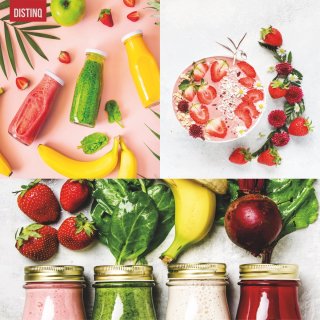 DistinQ Slowjuicer Zwart 700ml Sapbeker 1400ml Pulpreservoir