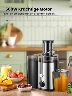 DnA® Sapcentrifuge Slowjuicer Zilver