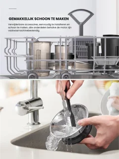 DnA® Sapcentrifuge Slowjuicer Zilver