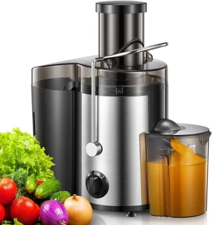 DnA® Sapcentrifuge Slowjuicer Zilver