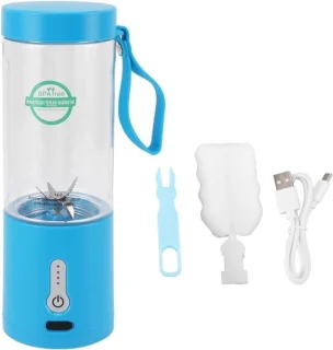 Draagbare blender mini juicer blauw