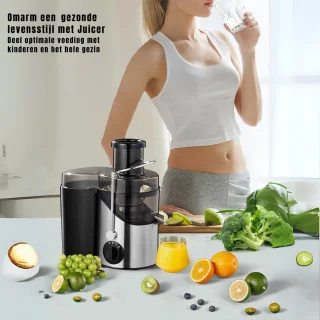 Wat vinden we goed aan de DYNA® Slowjuicer Sapcentrifuge Zwart
