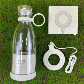 Elektrische Mini Blender 4 Messen Draadloos Oplaadbaar