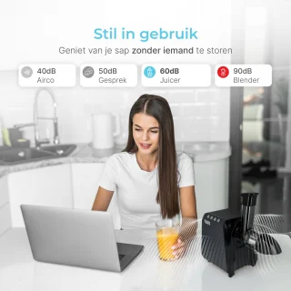 Goodforce Slowjuicer - Groente- en Fruitpers