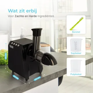 Goodforce Slowjuicer - Groente- en Fruitpers