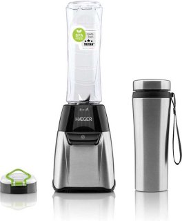 Haeger LQ-350.008A Blender Metallic — compacte kracht en stijl voor dagelijks gebruik