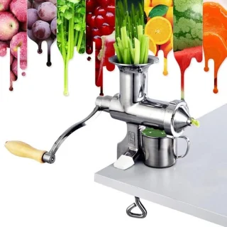 Handmatige Juicer - RVS - Zilver