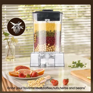 High Power Juicer Blender 2-in-1 Mixer 6000W