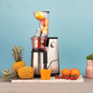 H.Koenig GSX22 Slowjuicer Zwart/RVS
