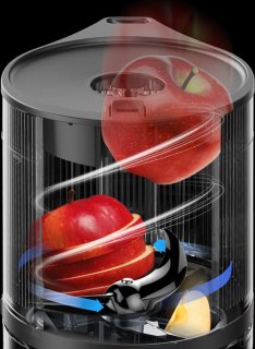 Hurom H320N Titanium Slowjuicer Verticaal