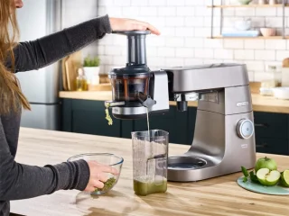Kenwood KAX720PL SlowJuicer elektrische sapcentrifuge zilvergrijs