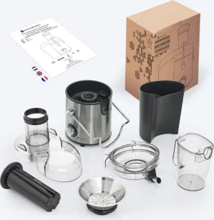 KitchenBrothers Sapcentrifuge Juicer Zwart