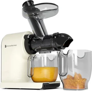 KitchenBrothers Slowjuicer Compact Champagne
