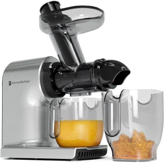 KitchenBrothers Slowjuicer Compact Grijs