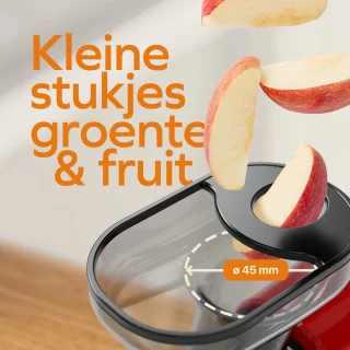 KitchenBrothers Slowjuicer Compact Rood