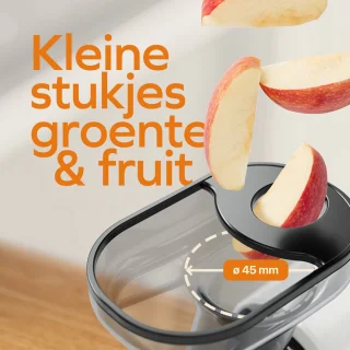KitchenBrothers Slowjuicer Compact Wit 500 ml