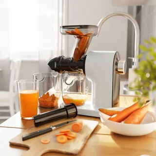 KitchenBrothers Slowjuicer Compact Wit 500 ml