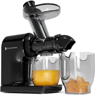KitchenBrothers Slowjuicer Compact Zwart
