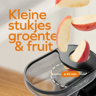 KitchenBrothers Slowjuicer Compact Zwart