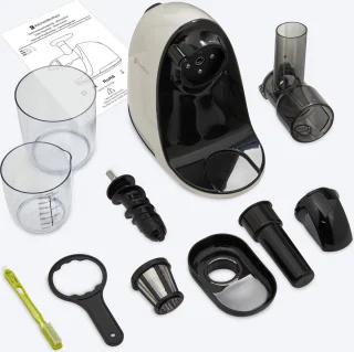 KitchenBrothers Slowjuicer Juice Maker Champagne