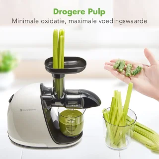 KitchenBrothers Slowjuicer Juice Maker Champagne
