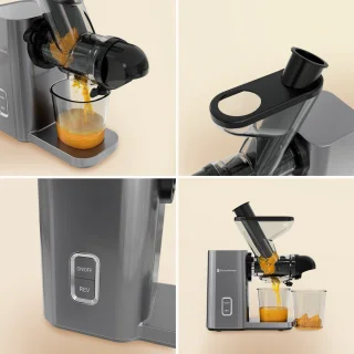 KitchenBrothers Slowjuicer Mini Juicer Grijs