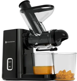 KitchenBrothers Slowjuicer Mini Juicer Zwart