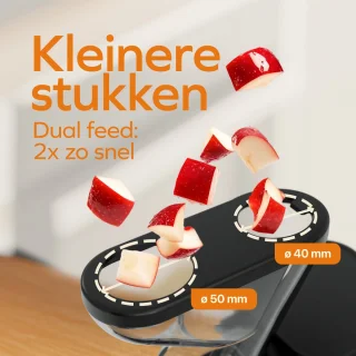 KitchenBrothers Slowjuicer Mini Juicer Zwart