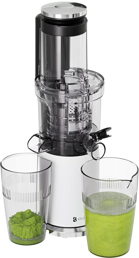 KitchenBrothers Slowjuicer Verticaal 750 ml Pearl White review